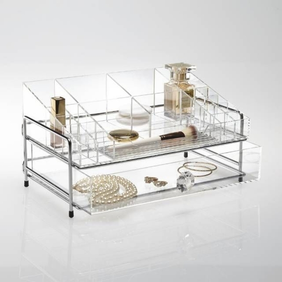 Frontgate Other - New Frontgate Luciana Acrylic Makeup Vanity Organizer 1-Drawer